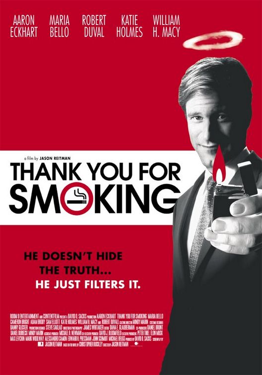 THANK YOU FOR SMOKING - Movieguide | Movie Reviews for Families